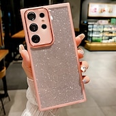 Недорогие Чехлы для Samsung-телефон Кейс для Назначение SSamsung Galaxy S25 S25 Edge S24 S24 ФЭ S23 Ultra Plus S22 Плюс Ультра A55 5G А35 5G A25 A15 Кейс на заднюю панель Блеск Блеск Блестящий Защита от удара Градиент цвета