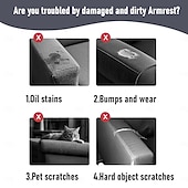 abordables Funda para asientos y reposabrazos de sofá-Fundas mágicas para reposabrazos de sofá reclinable, fundas protectoras para reposabrazos de silla (juego de 2)