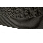 זול סוודרים וקרדיגנים אליטיסטיים לגברים-בגדי ריקוד גברים סוודר סוודר לִסְרוֹג חולצות רגילות סרוג כפתורים צבע אחיד צווארון מתקפל וינטאג' יום יומי בית הספר בית ביגוד אביב סתיו שחור חאקי S M L