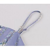 cheap Dresses-1950s Retro Vintage Dress Swing Dress Sleeveless Floral Fancy Dress Women's Carnival Masquerade Daily Wear Bachelorette Party Adults' Dress