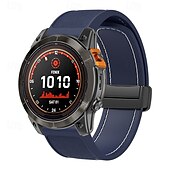 preiswerte Garmin-Uhrenarmbänder-Uhrenarmband für Garmin Fenix 8 47mm 51mm 7X 6 6X Pro Epix Pro Instinct 2X Approach S70 S62 S60 Forerunner 955 945 Epix Marq Descent Quatix 22mm 26mm Edelstahl Silikon Ersatz Gurt Schnellspanner