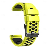 abordables Bracelets de montre Garmin-Bracelet de Montre  pour Garmin Samsung Huawei Amazfit Polar Xiaomi Ticwatch GTR 4/3 Pro / 3/2/2e / 47mm, Stratos 3/2S / 2, Pace 1 GT Watch / GT 2 Pro / GT 46mm / GT 2 46mm / GT 46mm / GT Active