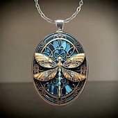 billige Halskjeder og anheng-1 stk Halskjede For Dame Gate Daglig Legering Klassisk Dragonfly