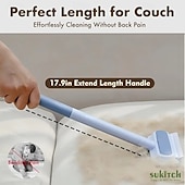 billige Vaskemidler-slitesterk børste for fjernelse av dyrehår til hunder &amp;katter – gjenbrukbare, vaskbare, skånsomme mot møbler, sofaer, tepper, klær &amp;sengetøy – stelleverktøy for kjæledyr, solid plast