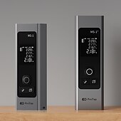 billiga Testare och detektorer-Protap mini laseravståndsmätare lätt och bärbar LCD-skärm avståndsmätare ultralång batteritid lasertyp MS-1