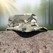 Недорогие Бейсболка мужская-Муж. Бейсболка Серебристо-серый Хлопок Современный современный Армия на открытом воздухе Для занятий спортом Велоспорт / велосипед АРМИЯ На открытом воздухе На каждый день Удобный