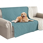 رخيصةأون غطاء أريكة الحيوانات الأليفة-غطاء سرير حيوانات أليفة مقاوم للماء، واقي أريكة للكلاب لا ينزلق، وسادة أريكة قابلة للغسيل للحيوانات الأليفة