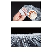 halpa Kylpyhuonelaitteet-100/500 kpl kertakäyttöisiä vedenpitäviä suihkumyssyjä – ihanteellinen naisten syvähoitoon &amp;hiustenhoito