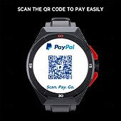abordables Relojes inteligentes-LOKMAT COMET 2 PRO Reloj inteligente 1.46 pulgada Smartwatch Reloj elegante Bluetooth Podómetro Recordatorio de Llamadas Seguimiento de Actividad Compatible con Android iOS Mujer Hombre Larga espera