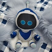 preiswerte Anime- und Spiel-Plüschfiguren-Astro Bot Plüsch-Weltraumroboter Spielperipheriepuppe Roboter Plüschtier
