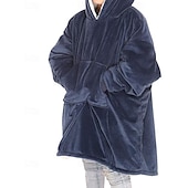 preiswerte Mädchen Daunen- und Parkajacke-Kinder Mädchen Kapuzensweatshirt Einfarbig Langarm Tasche Winter Streetwear Täglich Polyester Lässig Figurbetonter Schnitt