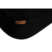 abordables Pulls et cardigans élites pour hommes-Homme Pull Tricoter Hauts Réguliers Demi-zip Bandes Rayé Col montant ancien Frais École Vacances Vêtement Tenue Printemps Automne Noir Violet S M L