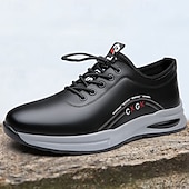 cheap Men's Sneakers-Men's White Athletic Sneakers with Arch Support – Lightweight Casual Walking Shoes for Daily Wear, Travel and Street Style