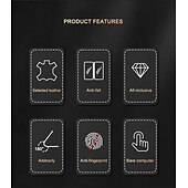 Недорогие Чехлы для Samsung-телефон Кейс для Назначение SSamsung Galaxy Z-образный сгиб 7 Z-сгиб 6 Z Fold 5 Z Fold 4 Кейс на заднюю панель Защита от удара Ретро ПК Кожа PU