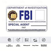 Недорогие Стикеры на стену-Набор из 4 скинов карт секретных агентов для косплея FBI/ICE Designs &amp;подарочный набор наклеек матовый идентификатор &amp;Декоративные наклейки для кредитных карт, персонализированные стильные наклейки