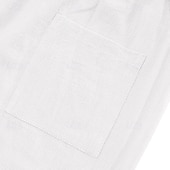 baratos Lar-Homens Calças de linho Calças Calça verão Calças largas Calças de praia Com Cordão Bolsos Cintura elástica Tecido Conforto Respirável Comprimento total Férias Diário Feriado Férias Havaiana Preto