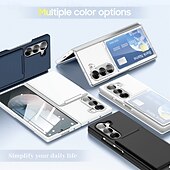 Χαμηλού Κόστους Samsung Θήκη-τηλέφωνο tok Για Samsung Galaxy Z Fold 7 Z Διπλώστε 6 Z Fold 5 Πίσω Κάλυμμα Σταντ ποδηλάτου Υποδοχή κάρτας Ανθεκτική σε πτώσεις Ρετρό PC