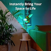 Недорогие Декоративные огни-Волшебное светодиодное комнатное растение - светящиеся искусственные растения, комнатные растения бонсай, светящиеся искусственные растения, декоративные феи, бонсай, световое украшение