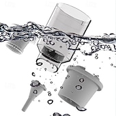 abordables Limpiando suministros-Mini aspiradora inalámbrica de mano 3 en 1, soplador de aspiradora de coche de alta succión, pequeño removedor de polvo inalámbrico portátil para limpieza interior de automóviles y uso doméstico