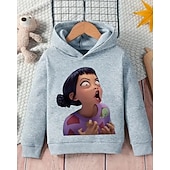 billiga Pojkens 3D Sporter &amp; Spel-Kpop Demon Hunter Pojkars Tecknad Grafisk Hoodie - Animefigur Tryckt Tröja Med Uttrycksfulla Ögon Mjuk Avslappnad Vintervärme Bekväm Höst &amp;vinterkläder för skolan &amp;lekträffar