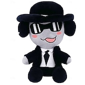 baratos Figuras de pelúcia de Anime e Jogos-Almofada de pelúcia de 8 polegadas com desenho animado do jogo Forsaken Chance para decoração de quarto para fãs de videogame