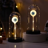 abordables Éclairage de Props d&#039;Halloween-Décoration d&#039;Halloween à LED alimentée par batterie, lumière de fête, globes oculaires lumineux d&#039;horreur et lumières d&#039;ambiance festives pour une utilisation intérieure et extérieure, décorations de