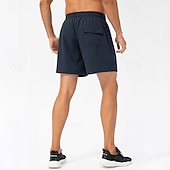 Недорогие Беговые шорты-Муж. Шорты для бега Тренировочные шорты С карманами Завышенная Нижняя часть Одежда для спорта и отдыха Для спортивного зала Тренировка Быстровысыхающий Легкость Тренажерный зал Баскетбол Спортивная