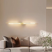 preiswerte Indoor-Wandleuchten-LED-Wandleuchte, minimalistische lineare Streifen-Wandhalterung, lange Wohndekor-Beleuchtung, Wandwaschleuchten für den Innenbereich, Wohnzimmer, Schlafzimmer