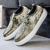 abordables Baskets-Baskets décontractées bleues pour hommes avec un design dégradé, chaussures à lacets confortables pour le streetwear, l&#039;université et les tenues quotidiennes