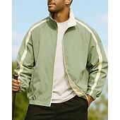 halpa Vedenpitävät takit-Miesten Tuulitakki Softshell-takki Vaellustakki Ulko- Vedenkestävä Tuulenkestävä Vaellusasut Vaellusvaatteet Kevät Syksy Topit Telttailu / Retkely / Luolailu Juoksu Yhtenäinen väri Musta Punainen