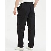 economico Pantaloni cargo-Per uomo Pantaloni Cargo Pantaloni Coulisse Elastico in vita Multi-tasche Semplice Indossabile All&#039;aperto Quotidiano Campeggio &amp; Escursionismo Moda Classico Nero Cachi