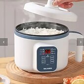 お買い得  家庭用器具-1.7L電気炊飯器シングル二層220Vマルチクッカーノンスティックスマートメカニカルマルチクッカー蒸しご飯ポット家庭用