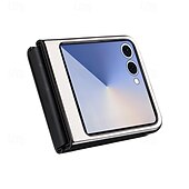 economico Cover Samsung-telefono Custodia Per Samsung Galaxy Z Flip 7 Z Flip 7 FE Z Flip 6 Z Flip 5 Copertura Posteriore Resistente agli urti Retrò TPU Pelle PU
