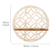 economico Sculture-1 supporto idroponico in legno per interni, vaso per la propagazione delle piante, provetta in plastica da parete con supporto in legno, adatto per la decorazione di piante domestiche, talee
