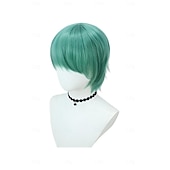 preiswerte Anime Perücken-Dämonenjäger Kostüm Perücke Sajaboy Mystery Jinu Abby Cosplay Perücken Halloween Cosplay Haar