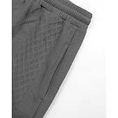 tanie Dresy-Męskie Spodnie dresowe Uprawiający jogging Spodnie Żakard Ściągana na sznurek Kieszeń Równina Komfort Sporty na świeżym powietrzu Codzienny Moda Codzienny Zieleń wojskowa Czarny Średnio elastyczny