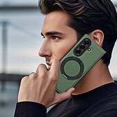 economico Cover Samsung-telefono Custodia Per Samsung Galaxy Piegatura a Z 7 Z Fold 6 Z Fold 5 Z Fold 4 Copertura Posteriore Magnetico Cavalletto Resistente agli urti Retrò TPU Pelle PU