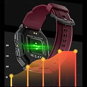 abordables Relojes inteligentes-LOKMAT OCEAN 3 PRO Reloj inteligente 2.1 pulgada Smartwatch Reloj elegante Bluetooth Podómetro Recordatorio de Llamadas Seguimiento de Actividad Compatible con Android iOS Mujer Hombre Larga espera