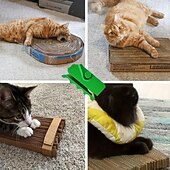cheap DIY Art-1pc DIY Cat Scratch Board Cutter Tool - Manual Cardboard Cutting Device with Sharp Edge Creation for Scratch Boards, Boxes, Gift Decorations - Safe for Cats, Easy-to-Use Household Crafting Tool