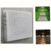 ieftine Produse pentru acasă-matriță pentru pietre de pavaj DIY - matriță pătrată pentru pavaj, matriță din plastic pentru beton și ciment - instrumente pentru fabricarea pedalei din cărămidă pentru peisaje de grădină