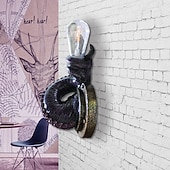 abordables Halloween-Lámpara de pared colgante retro, lámpara de tentáculo de pulpo retro, monstruos con bombillas, portalámparas de pared con forma de tentáculo de pulpo para decoración del hogar