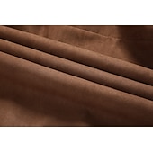 billige Faux suede jakker-Herre Imitert semsket jakke Vindtett jakke Brun semsket jakke Avslappet Fritid / hverdag Vindtett jakke Lomme Fleece krage Vinter Vår &amp; Vinter Helfarge Årgang Mote Skjortekrage Normal Svart Brun Grå