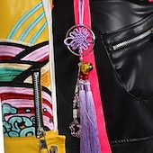 preiswerte Damenkostüme-Kpop-inspiriert Von koreanischen Idolen inspiriert Idol Popstar Kostüm Festkleidung Virtuelles Idol for Damen Erwachsene Halloween Karneval Leistung Comic-Konzert Anime Expo