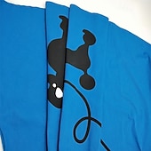 billiga Botten-Femtiotal Retro / vintage Grease-kläder Kjolar Pudelkjolar Tryck Maskeradkläder Dam Karnival Maskerad Ledigt / vardag Möhippa Vuxna Kjol