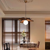 economico Luci Isola cucina-Lampadario a sospensione a LED, lampadario in rattan, lampadario moderno in oro, lampadario a sospensione vintage, lampadario a sfera con montaggio a filo sul soffitto, 110-240 V, 110-265 V