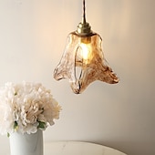 baratos Luzes pendentes-Mini luminária pendente de vidro e cobre com cúpula de vidro, luminária pendente de vidro transparente para quarto, sala de jantar e cozinha