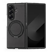 economico Cover Samsung-telefono Custodia Per Samsung Galaxy Piegatura a Z 7 Z Fold 6 Z Fold 5 Z Fold 4 Copertura Posteriore Magnetico Cavalletto Resistente agli urti Retrò TPU Pelle PU