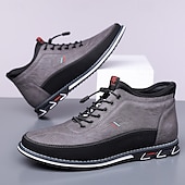 preiswerte Sneaker für Herren-braune High-Top-Wanderschuhe für Herren – bequeme Schnürschuhe für große Füße, Reisen und lange Wanderungen