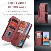 Недорогие Другие чехлы для телефонов-Чехол для телефона серии Redmi, застежка-молния со шнурком и подставкой, из ТПУ и искусственной кожи