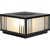 economico Lampioni-Lampada da esterno a LED, lampada da terra impermeabile, per cortile, portico, patio, esterno, terrazza, garage, cortile, lanterna da terra esterna
